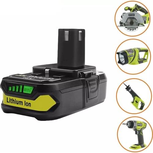 Bonacell Rechargeable Battery Pack Replacement Li-ion Battery for Ryobi P104 P105 P103 P107 P731 P740 P741 P780 P813
