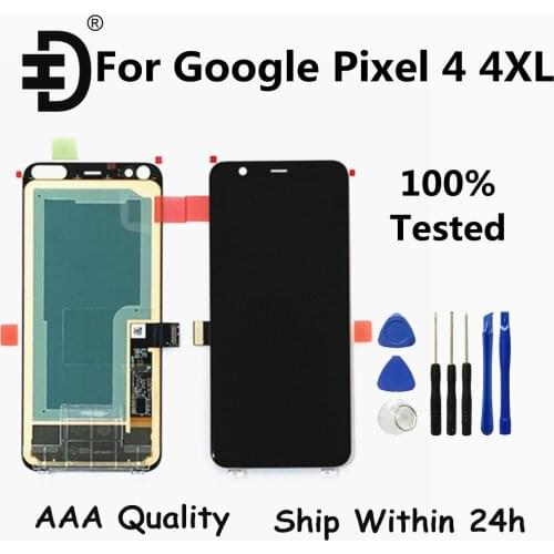 Original For HTC Google Pixel 4 LCD Display Touch Screen Digitizer Assembly For HTC Google Pixel 4XL LCD Screen Replacement