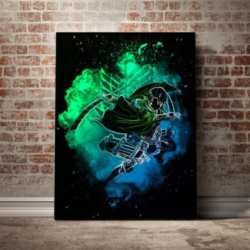 Attack on Titan Levi Poster Canvas Wall Art Decoration prints for living Kid Children room Home bedroom decor Painting Picture