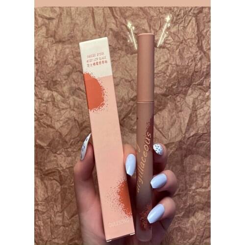 Stick Lipstick Lip Mud Velvet Matte Matte Lip Glaze Long Lasting Waterproof Moisturizing ​Lip Makeup Cosmetic TSLM1