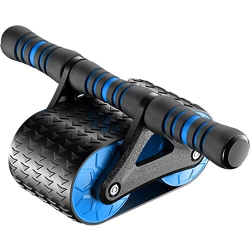 Roller Wheel For Abdominal Exercise Fat Burning Workout Equipment With Automatic Rebound Assistance For Shoulders, Chest Muscles