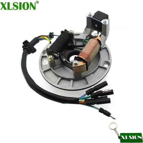 XLSION Engine Stator For Chinese 50cc 70cc 90cc 110cc 125cc Pit Dirt Bike