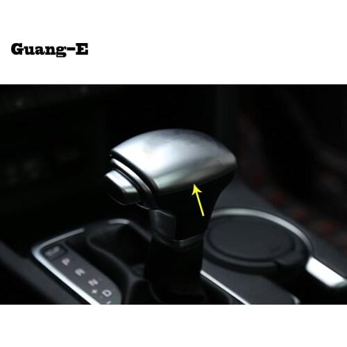 High Quality Styling Inner Car Stick Chrome ABS Shift Knob Control Top Lamp Frame Trim 1pcs For Kia Sportage KX5 2016 2017 2018