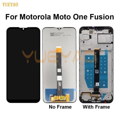 LCD For For Motorola One Fusion LCD Display Touch Screen Digitizer Assembly For MOTO Moto One Fusion lcd Display