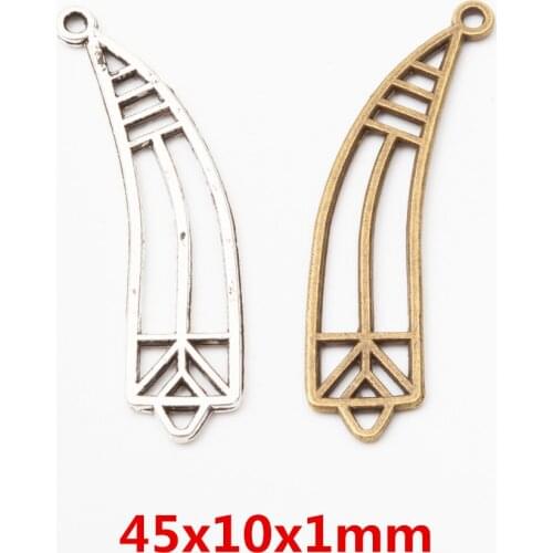 25pcs zinc alloy Animal Horn Charms for Jewelry Making 5800