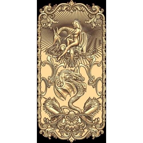 3d STL Model for CNC Router 3D Printer Artcam Aspire Bas Relief Women