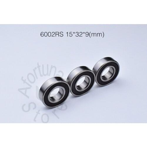 6002RS 15*32*9(mm) 10PieceS bearing rubber sealing bearings 6002 6002RS chrome steel bearing