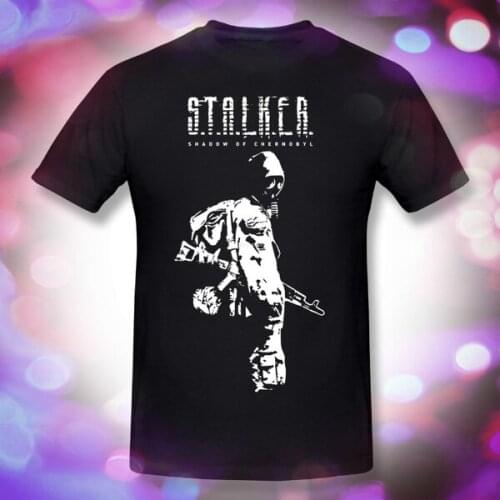 Cool Game Stalker T Shirts Awesome Graphic Design For Man T-Shirt