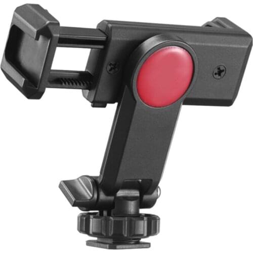 Used For ST-06 Hot Shoe Horizontal And Vertical Shooting Metal Mobile Phone Holder Photography Camera Tripod Bracket Accessories