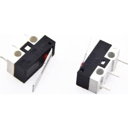 20pcs/lot Limit Switch Push Button Switch 1A 125V AC 2A 125V AC Mouse Switch 3Pins Micro Switch