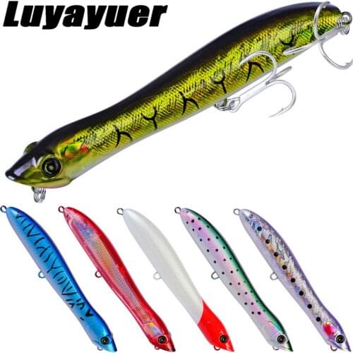 125mm 19g 3D Eyes Metal Vib Blade Lure Set 2 fish Hooks Crankbait Floating Fishing Tackle 10Pcs fishing bait Set