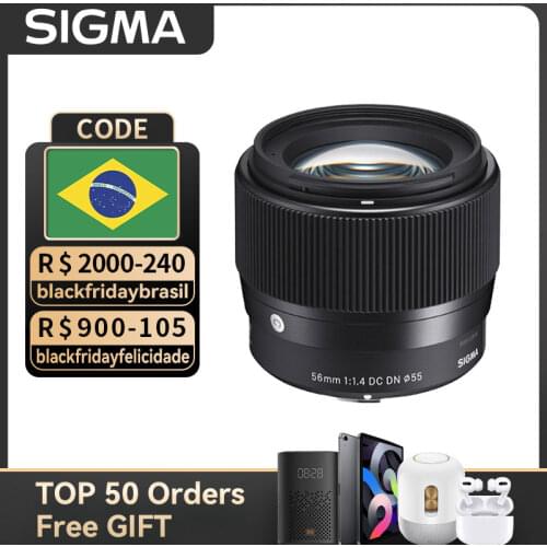 Sigma 56mm f1.4 DC DN Large aperture fixed focus AUTOfocus portrait lens Mirrorless camera lens for Canon SONY