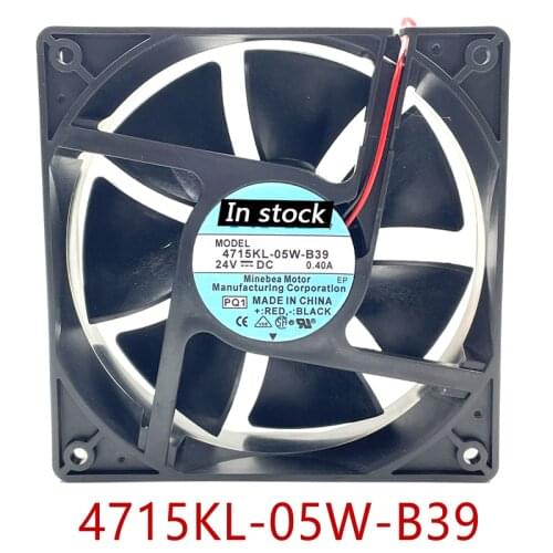 Original 100% working 4715KL-05W-B30 4715KL-05W-B39 12038 24V 0.36A double ball frequency converter axial cooling fan