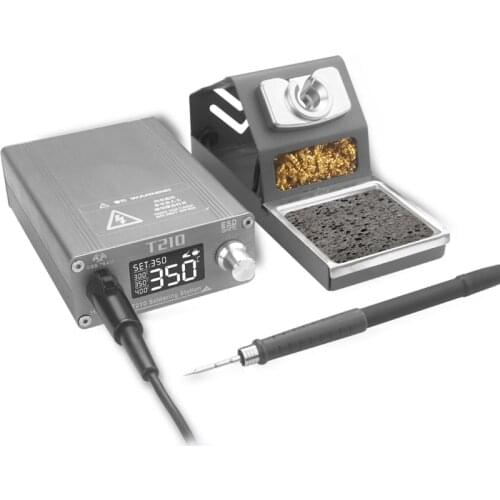 T210 75W Rework Soldering Station Fast Heat Temperature Adjustable Electric Soldering Iron for Phone Motherboard Repair Tool
