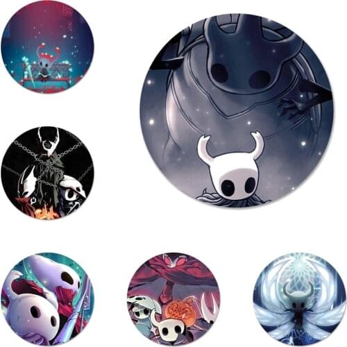 Hollow knight Icons Pins Badge Decoration Brooches Metal Badges For Backpack Decoration 58mm