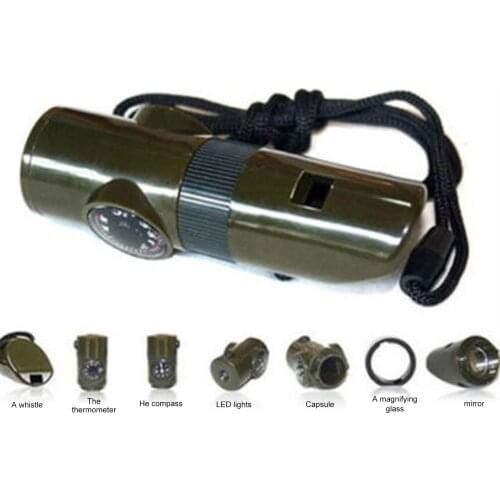 Outdoor Camping Life-saving Whistle Outdoor First Aid Supplies Multi-functional Whistle Suitable For Camping Trips And Festivals