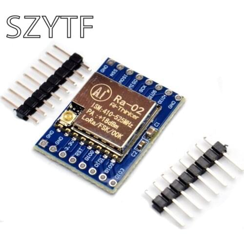 SX1278 LoRa Module 433M 10KM Ra-02 Ai-Thinker Wireless Spread Spectrum Transmission Socket for Smart Home DIY