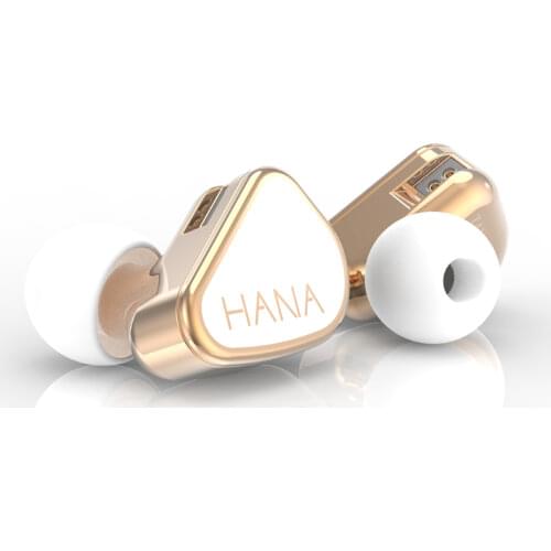 Tanchjim HANA New Version New HANA Dynamic HiFi In-Ear Monitors Headset with 0.78 2Pin Detachable Cable Earbuds