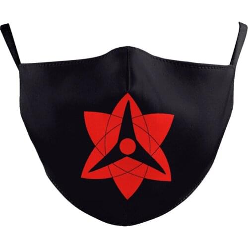 Creative Anime Nar-uto Protection Masks Halloween Cospaly Party Mask Street Sports Adjustable Breathable Dust-proof Womens Mask