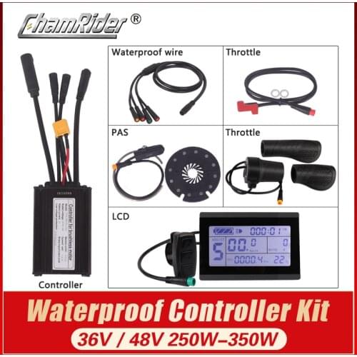 Waterproof Connector 250W 14A Controller LCD3 PAS Throttle Brake