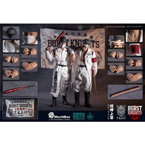 WorldBox AT029 1/6 Japanese Gangster Hyakki and Night Walk Action Figure Double Body In stock