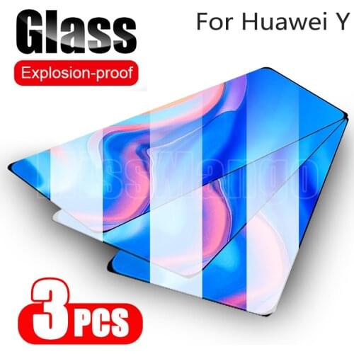 Protective Glass For Huawei Y9 Prime 2019 Screen Protector For Huawei Y5 Y6 Y7 Prime Pro 2019 For Huawei Y5p 2020 Tempered Glas