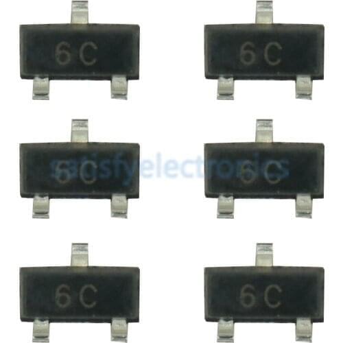 100pcs BC817-40 SOT23 BC817 SOT 6C NPN general purpose transistor new and original