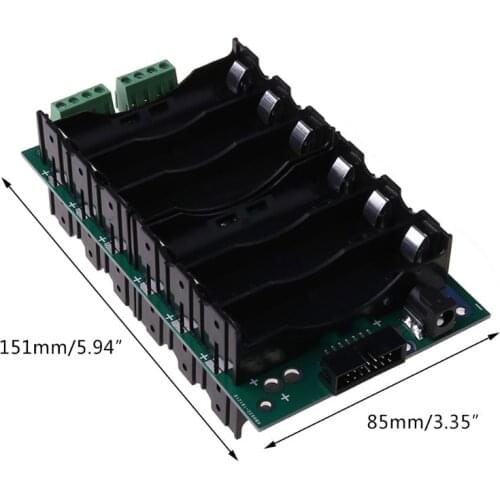 2021 New 6S Power Wall 18650 Battery Pack Holder Balancer PCB Circuit Protection Board