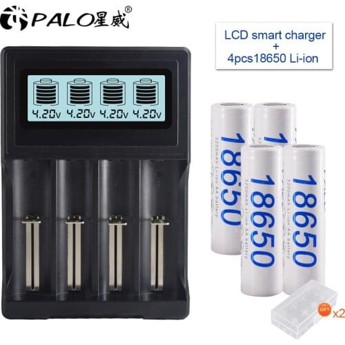 18650 battery 3.7V 3200mAh rechargeable li-ion battery for Led flash light battery 18650 battery Wholesale+USB charger for 18650