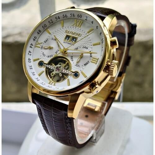 Raymond Swiss 41203 Otm Automatic Mens Wristwatch Classic Stylish Model Europe America Fashion Watches Swiss Watches