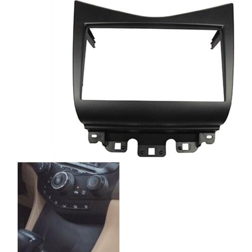 Double Din Fascia Car Radio DVD Stereo CD Panel Dash Installation Trim Kit Face Frame Fasica for Honda Accord 2003-2007 2004