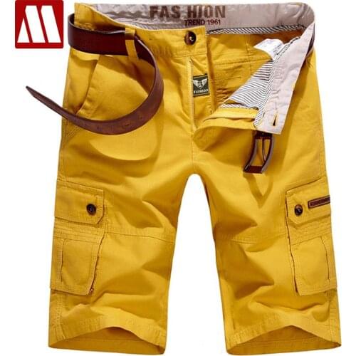 Free shipping!!! 2021 fashion summer style mens Plus size shorts 100% cotton casual cargo shorts men beach shorts Male F085