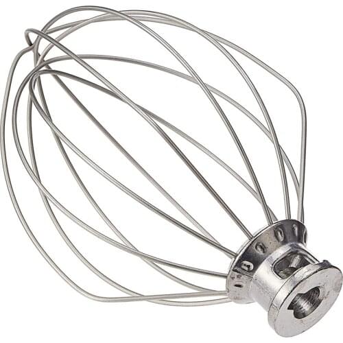 For K5AWW Wire Whip Replacement for Kitchen 5QT 5K5SS 5KPM5 Mixer for 5 Quart Lift Machines Wire Whip 2Pcs