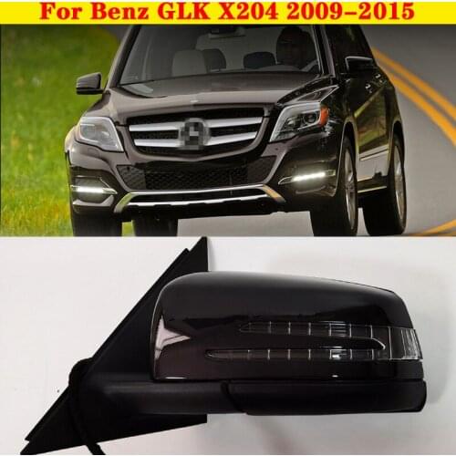 For Mercedes-Benz GLK X204 GLK250 GLK300 2009-2015 Car Outside Rearview Exterior Lamp GLK350 GLK450 Side Reverse Mirror Assembly