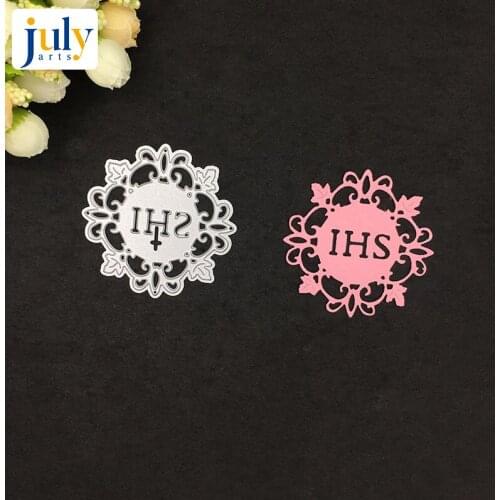 Julyarts Carbon Steel Material Letters lace Cutting For DIY Scrapbooking Embossing Silver Metal Cutting Dies Creative Craft Dies