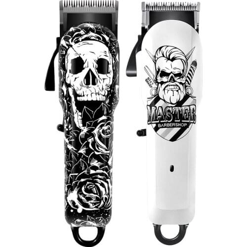 Barbershop hair clipper Professional Hair Trimmer Rechargeable barber Electric Mens Cordless Haircut Adjustable Ceramic Blade