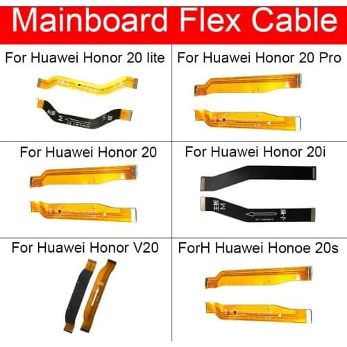 Motherboard LCD Flex Cable For Huawei Honor V20 20i 20s 20 Pro Lite Mainboard Flex Ribbon Cable Replacement Repair Parts