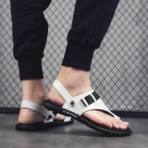 Man Beach Flip Flops Men Casual Shoes Sneakers Fashion Light Breathable Outdoor Slippers For Mens Beach