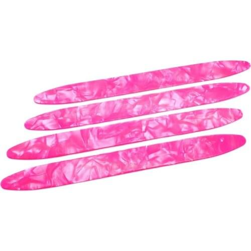 Bulk 500PCS 0.46MM/0.71MM/1.2MM OUD Nice Pink Special Guitar Picks Personality Celluloid Plastic Material Sheet