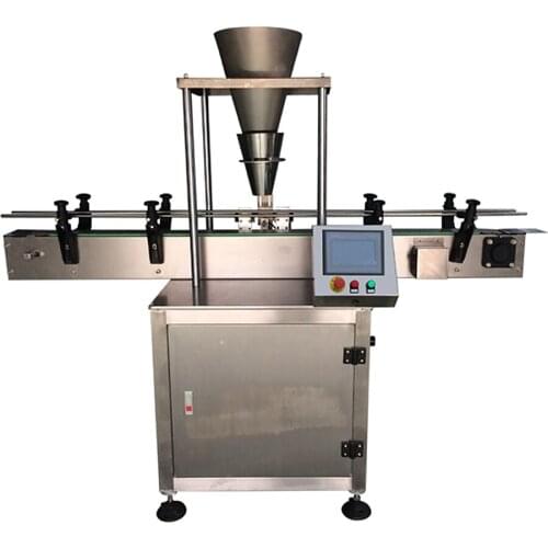 Latest Automatic Nuts Snacks Granule Weighing Filling Granule Can Filling Machine