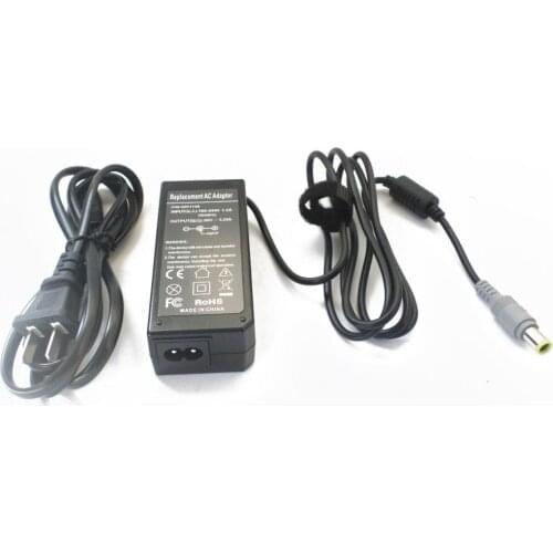 Power Supply Cord For Lenovo ThinkPad X60 X61 SL410k SL510k E10 E20 E30 T400 T410 20V 65w Notebook PC Battery Charger AC Adapter