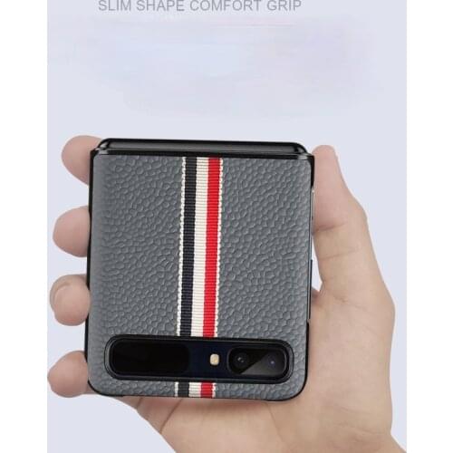 Carbon Fibre Texture For Samsung Galaxy Z Flip 5G Case