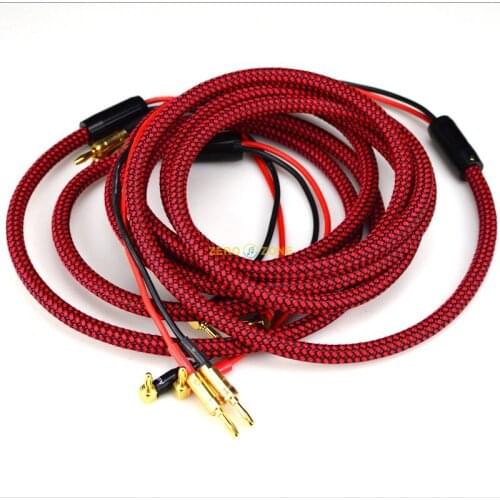 High-end speaker cable, audio cable, professional hifi German Suma fever speaker cable / large wire diameter / banana plug