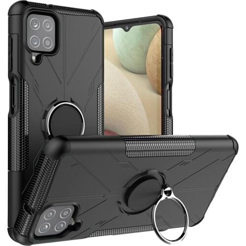 Armor PC Cover For Samsung Galaxy A12 Case For Samsung Galaxy A12 Cover Shockproof TPU Protective Phone Bumper For Galaxy A12