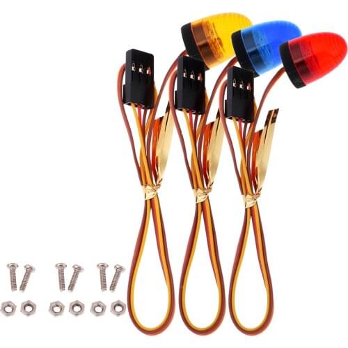 1/14 LED Lamp Flash Light Police Lighting For HSP HPI Rock