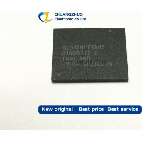 10pcs/lot New original GL512N11FFA02 S29GL512N11FFA02 BGA