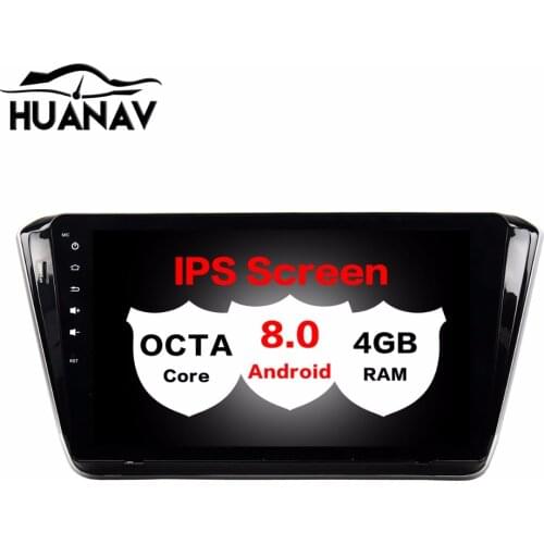 Android Car Stereo For Skoda Octavia A7 2013 - 2016 Auto PC Radio FM GPS Navigation Audio Video WiFi 4GB 10.1inch No DVD