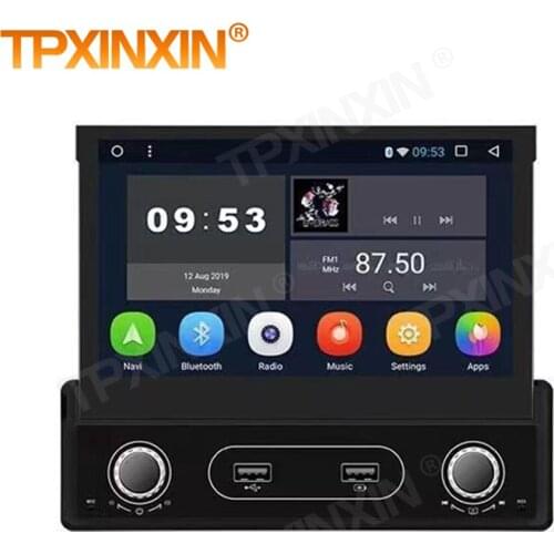 2+32G 7 inch Android 10 Car Multimedia Player 1 DIN Universal GPS Navigation Headunit Auto Radio Audio Stereo Support Head Unit