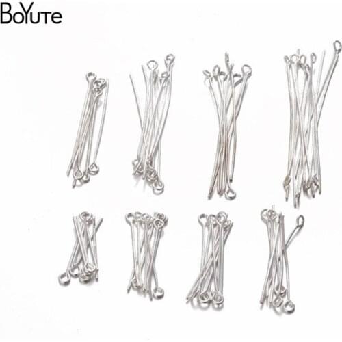 BoYuTe (1 KG/Bag) Metal Iron 14-16-18-20-22-24-26-28-30-32MM T-pins 9-Pins Hand Made Diy Jewelry Accessories Wholesale