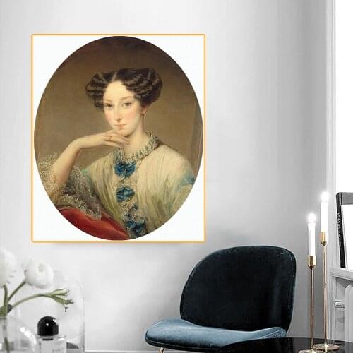 Citon Christina Robertson《Maria Alexandrovna of Russia》Canvas Oil Painting World Famous Artwork Picture Decor Home Decoration
